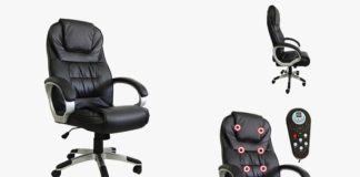 cadeira presidente massageadora para escritorio