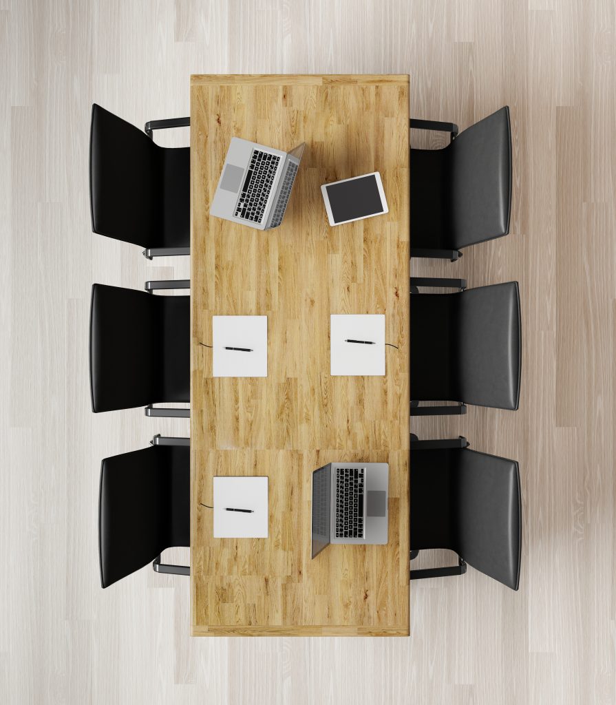 Como escolher a mesa para reunião ideal